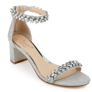 Jewel Badgley Mischka: Bronwen Embellished Evening Shoe